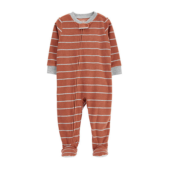 Carter's Toddler Boys Long Sleeve Footed Pajamas