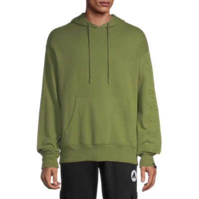Airwalk Mens Long Sleeve Hoodie, Color Calliste Green JCPenney