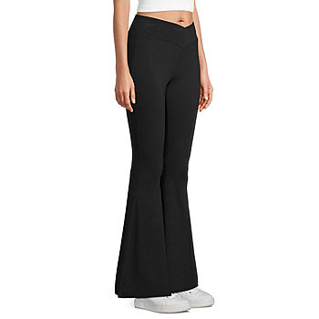 Flare High Active Pull-On Flare Color: Black Arizona-Juniors JCPenney Pants, Rise - Womens