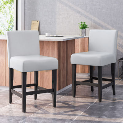 Lopez 2-pc. Counter Height Upholstered Bar Stool