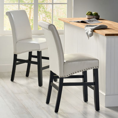 Lise 2-pc. Counter Height Upholstered Bar Stool