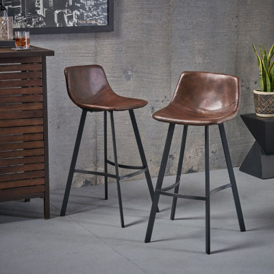 Dax 2-pc. Upholstered Bar Stool