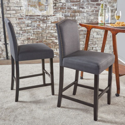 Darren 2-pc. Counter Height Upholstered Bar Stool