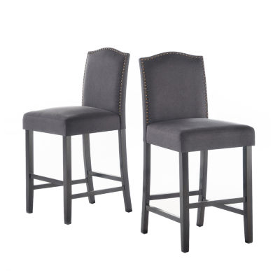 Darren 2-pc. Counter Height Upholstered Bar Stool