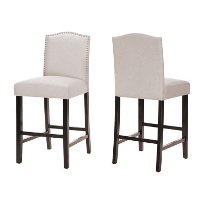 Darren 2-pc. Counter Height Upholstered Bar Stool