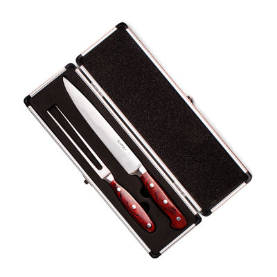 BergHOFF Pakka Wood 7-pc Steak & Carving Set