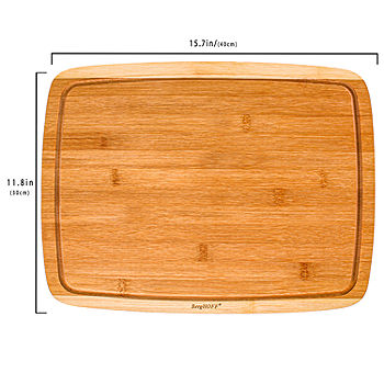 Martha Stewart Acacia Wood 12.6X0.59 Cutting Board, Color: Light Brown -  JCPenney
