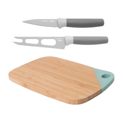 BergHOFF Leo 3-Pc. Cutting Board and Knife Set