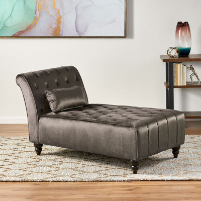 Rubie Tufted Chaise Lounge