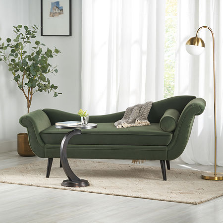 Calvet Chaise Lounge, One Size, Green