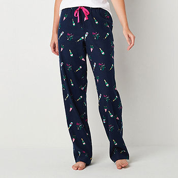 Sleep Chic Womens Tall Pajama Flannel Pants