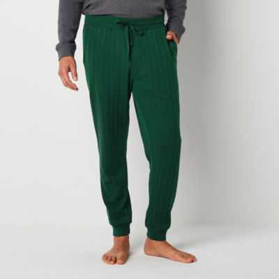 Stafford Mens Drop Needle Jogger Pajama Pants - JCPenney