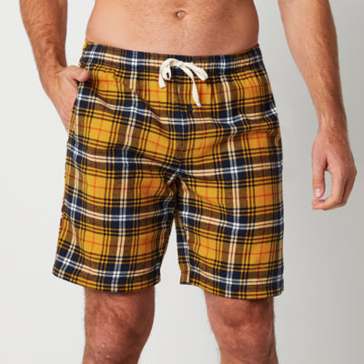 St. John s Bay Mens Big and Tall Flannel Pajama Shorts