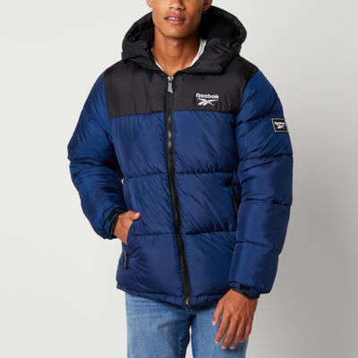 Reebok puffer hot sale coat