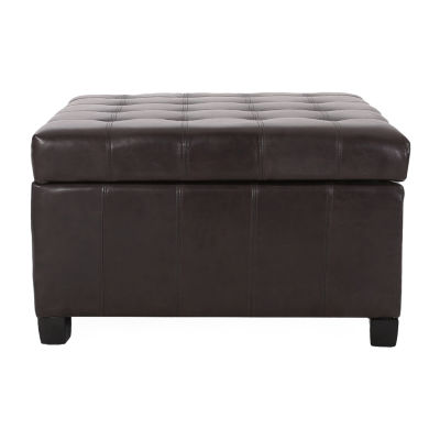 Alexandria Tufted Storage Bench