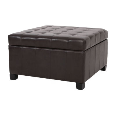 Alexandria Tufted Storage Bench