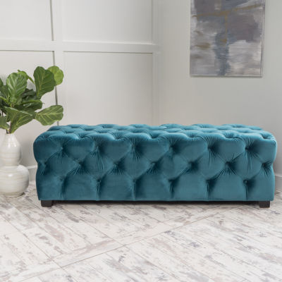 Piper Storage Tufted Bench