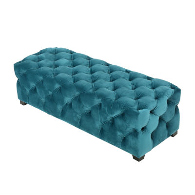 Piper Storage Tufted Bench