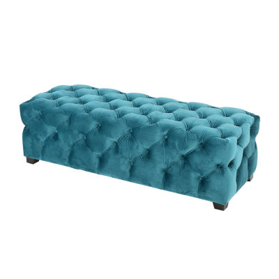 Piper Storage Tufted Bench