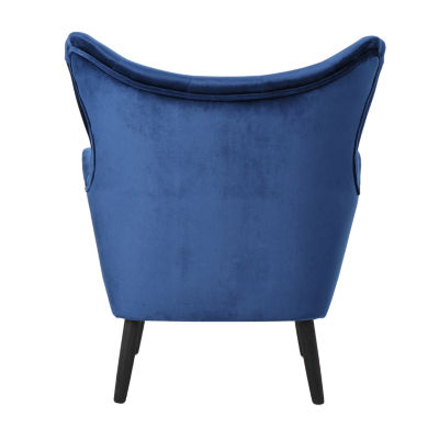 Seigfried Tufted Upholstered Wingback Chair