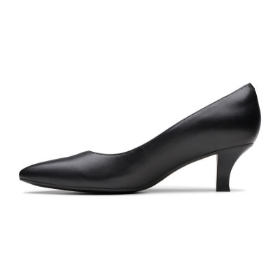 Clarks Womens Kepley Vine Pointed Toe Stiletto Heel Pumps