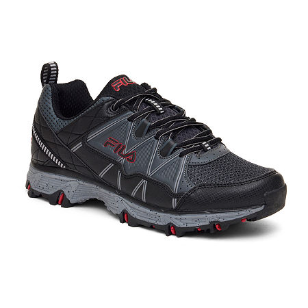 FILA Mens At Peake 21 Trail Walking Shoes, 13 Medium, Gray