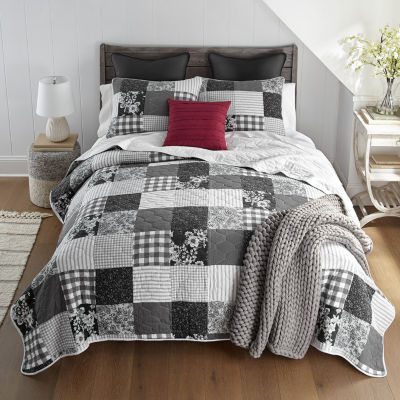 Donna Sharp Indiana Farmhouse 3-pc. Hypoallergenic Quilt Set