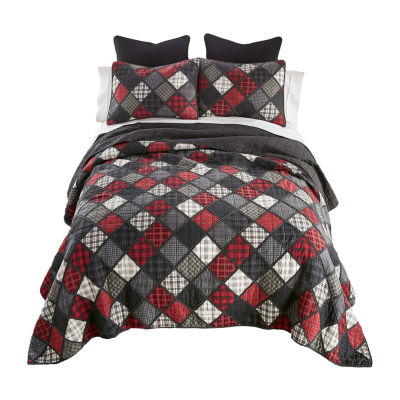 Donna Sharp Lumberjack 3-pc. Hypoallergenic Quilt Set