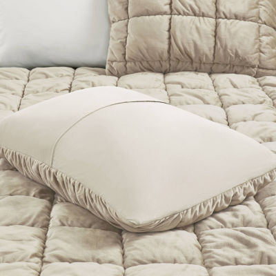 Intelligent Design Velvet Midweight Down Alternative Comforter Set