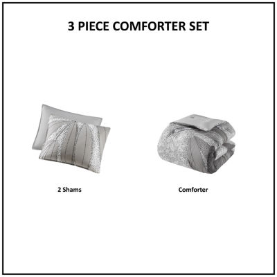 Urban Habitat Blaire 3-pc. Midweight Comforter Set