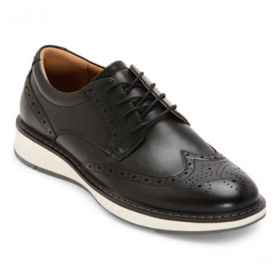 Stafford Mens Arthur Wing Tip Oxford Shoes