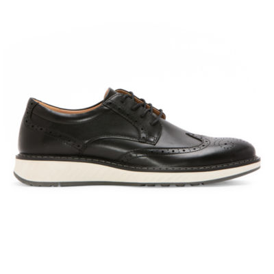 Stafford Mens Arthur Wing Tip Oxford Shoes