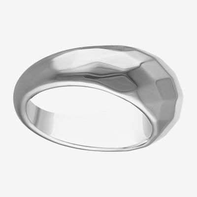 Womens Sterling Silver Cocktail Ring