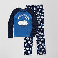 Jammers Kids Little & Big Boys 2-pc. Pajama Set, L (14-16) Husky, Blue