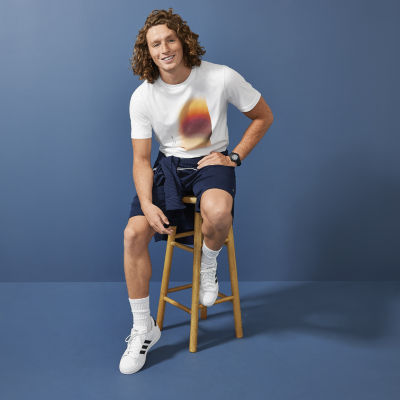 Xersion Mens Crew Neck Short Sleeve Regular Fit Graphic T-Shirt