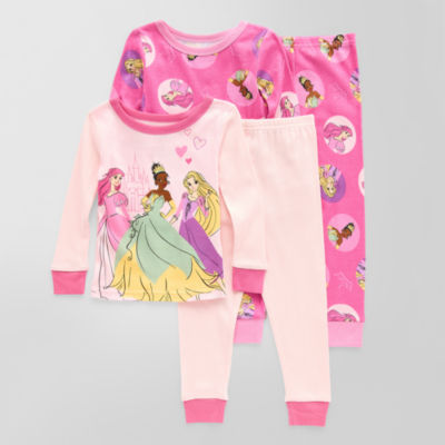 Disney Collection Toddler Girls -pc. Princess Pajama Set