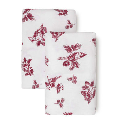 Martha Stewart Cotton Flannel Sheet Set