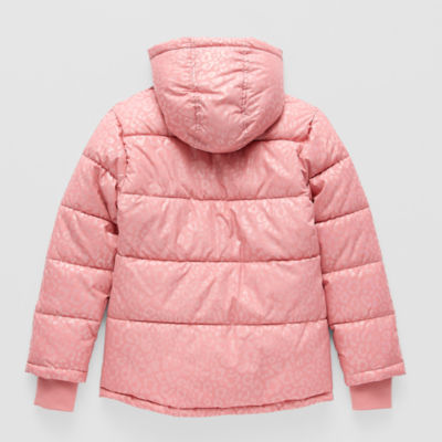 Thereabouts Little & Big Girls Water Resistant Heavyweight Puffer Jacket