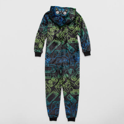 Jammers Kids Little & Big Boys Long Sleeve One Piece Pajama