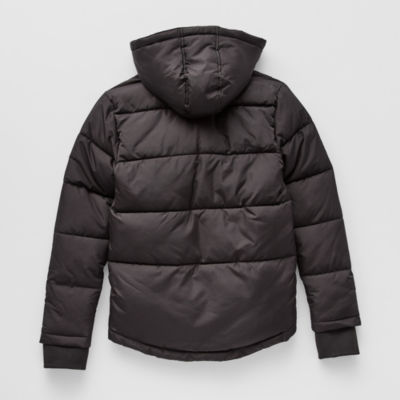 Thereabouts Little & Big Boys Adaptive Water Resistant Easy-on + Easy-off Heavyweight Puffer Jacket