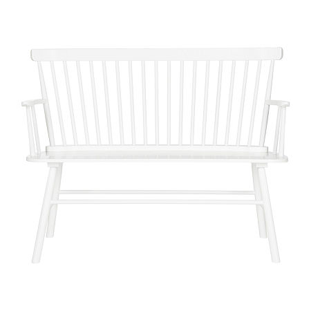 Addison Bench, One Size, White