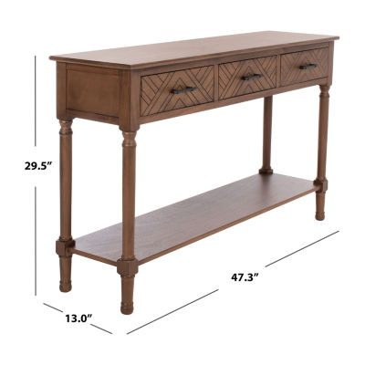 Peyton 3-Drawer Console Table