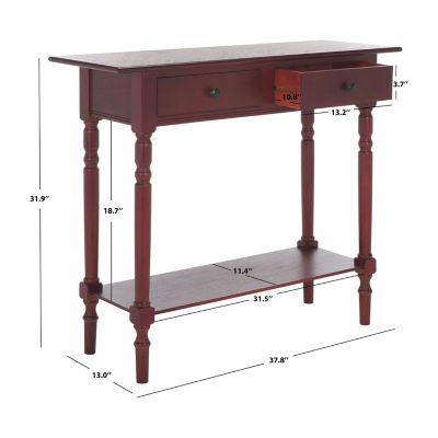 Rosemary 2-Drawer Storage Console Table