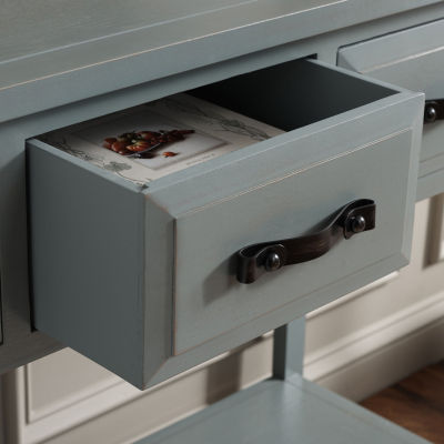 Aiden 3-Drawer Storage Console Table