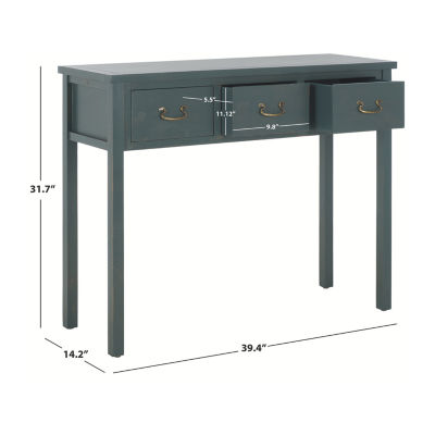 Safavieh Cindy Storage 3-Drawer Console Table