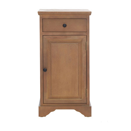 Jett Storage Accent Cabinet, One Size, Brown