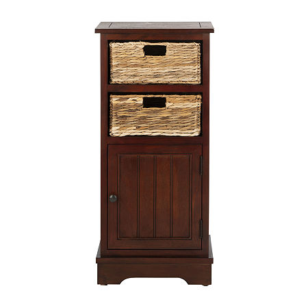 Connery Storage Accent Cabinet, One Size, Brown