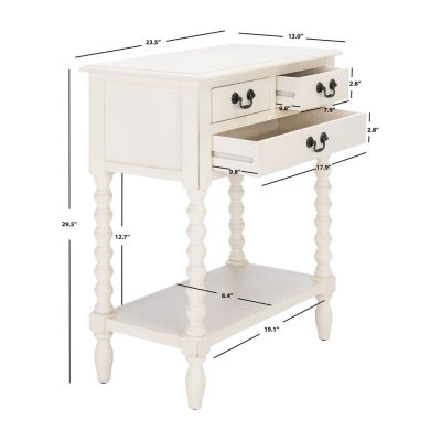 Athena 3-Drawer Storage Console Table