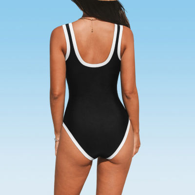 CUPSHE Womens Easy-on + Easy-off One Piece Swimsuit