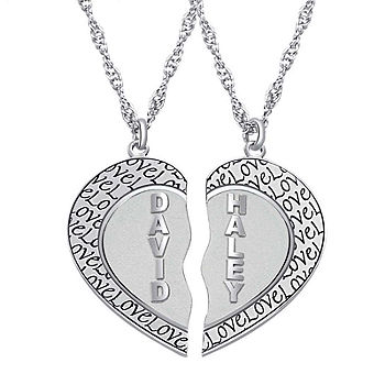14k Gold Heart Necklace/ Heart Necklace/ Gold Necklaces/ Love